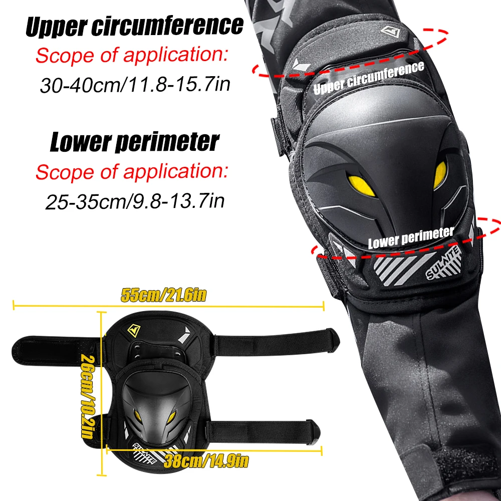 GOMOREON 1Pair Motorcycle Elec - Mountain Biking Elbow Pads ulasan dan harga
