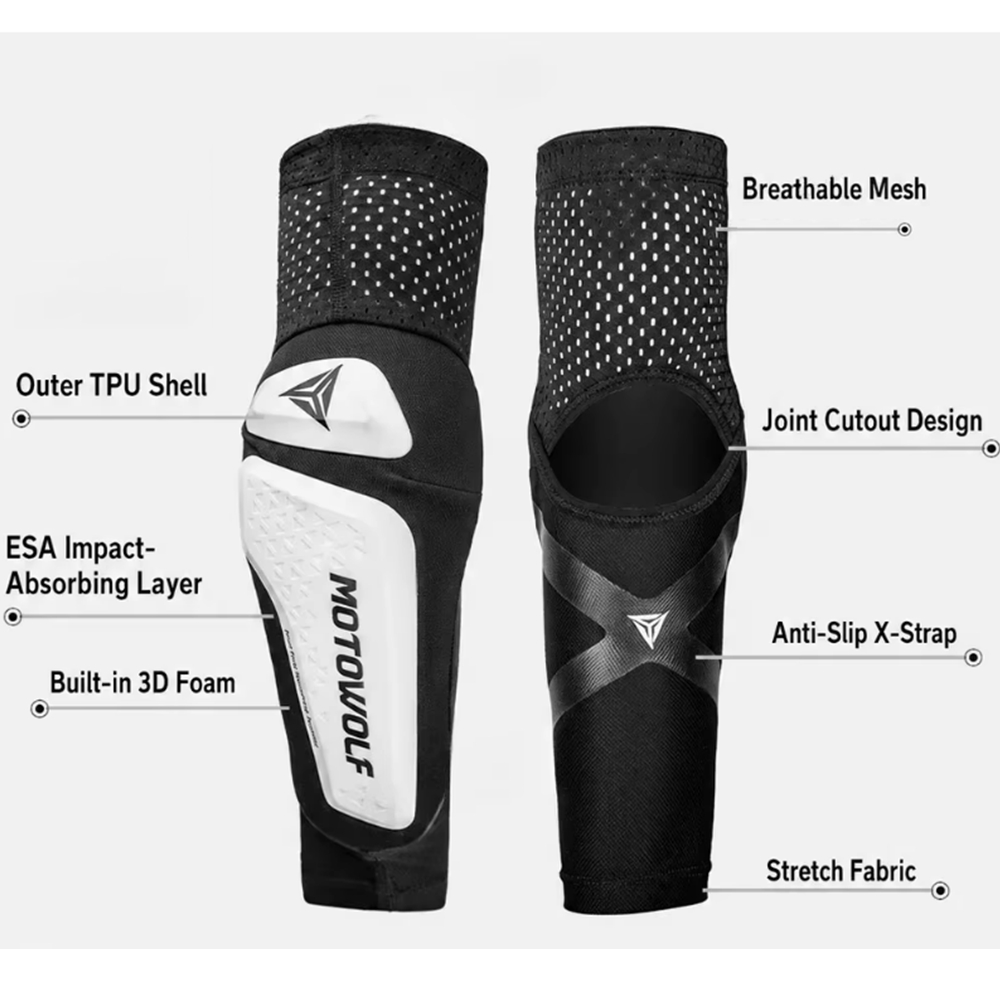 Motorcycle Elbow Pads MTB Elbo - Mountain Biking Elbow Pads ulasan dan harga