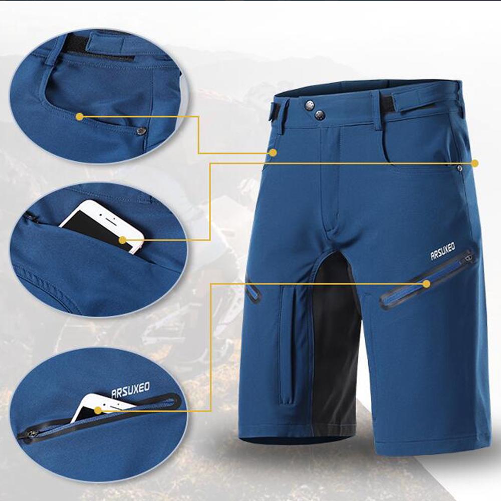 ARSUXEO Men's Cycling Shorts L - Mountain Biking Body Armour ulasan dan harga